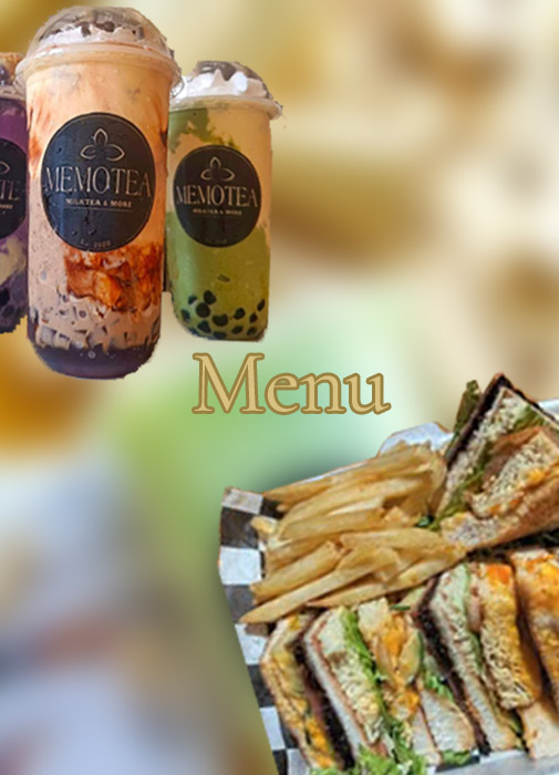 Memotea Menu Page